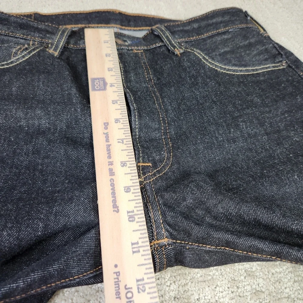 Levis 501 Jeans Men 34x34 *READ Black Denim Straight Leg Button Fly 100% Cotton